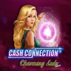 Cash Connection Charming Lady slot logo by Novomatic at Lucky Twice Casino