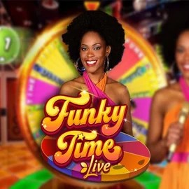 Funky Time game by Evolution – logo hosted on Lucky Twice Casino