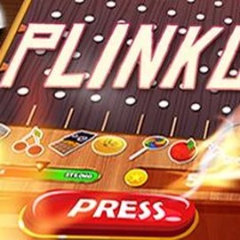Logo of Plinko from BGAMING at Lucky Twice Casino