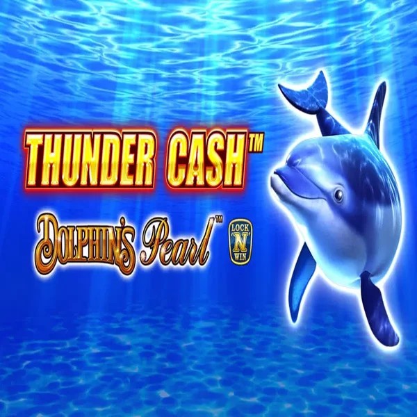 Thunder Cash Dolphins Pearl slot visual from Novomatic available on luckytwicescasino.nl