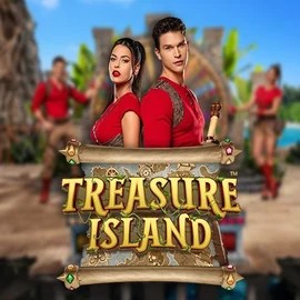 Treasure Island by Pragmatic Play, showcased at luckytwicescasino.nl – game logo