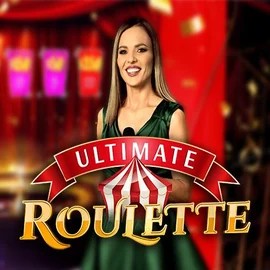 Ultimate Roulette logo by Ezugi Lucky Twice Casino